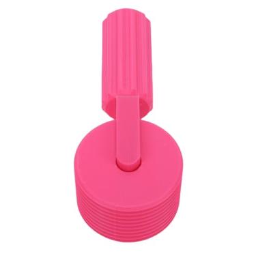 Imagem de GLOGLOW Acessórios de Arte de Diamante de Rolo de Mão, 4,1 X 1, pol. Portátil Impresso Em 3D Destacável para Bordado de Strass Rolo de Mão de Fácil Aderência para Uso Duradouro Rosa