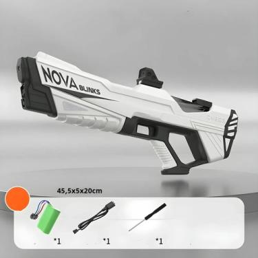 Imagem de Pistola De Água Elétrica Para Meninos, Grande Capacidade, Brinquedo De