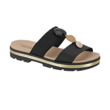 Imagem de Sandália Slide com Pedraria Feminina Modare