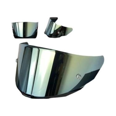 Imagem de Viseira De Motocicleta Anti-Risco Com Proteção UV - Lente De Substitui