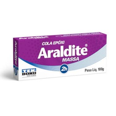 Imagem de Adesivo Araldite Massa 100 Gramas - 10898500100 - Tekbond Adesivo Araldite Massa 100g - 10898500100 - Tekbond