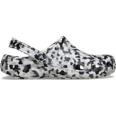 Imagem de Sandália Crocs Classic Confetti Clog Black/White-Unissex