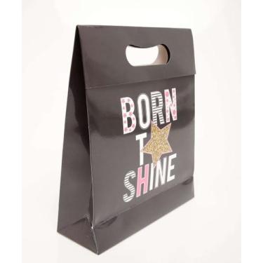 Imagem de Embalagem Presente Sacola Marisa-74130, UN, Preto