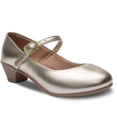 Imagem de Sapatilha Infantil Feminina Salto Sandalia Sapato Boneca 03.11-Feminino