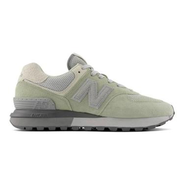 Imagem de Tênis New Balance 574 Legacy Unissex, 44, Verde, Bege