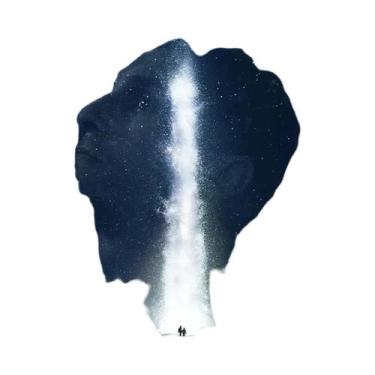 Imagem de Pôster De Pintura Em Tela Do Filme Interstellar, Imagem Clássica De Ar