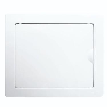 Imagem de Quadro de Distribuição Para 6 Disjuntores Nema Ou 8 Din Tampa Branca 2639 Fame Quadro Distr.p-6n