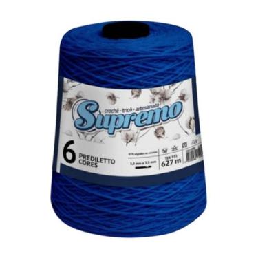 Imagem de Barbante Supremo Prediletto Cores Nº6 627 MT - Enovelar, 02 Azul Royal