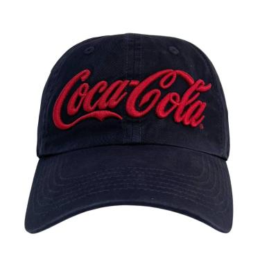 Imagem de Boné Coca Cola Basico Bordado Frontal Julia Pt Azul-Unissex