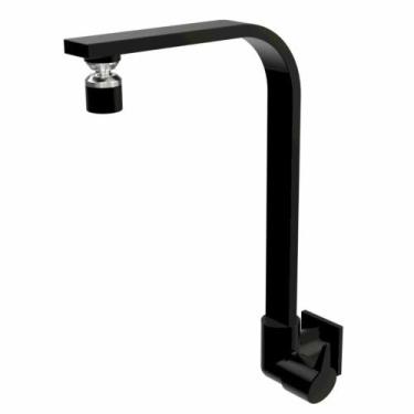 Imagem de Torneira de Parede p/Cozinha Bica Móvel Vite Black DN15 DN20 Romar - R