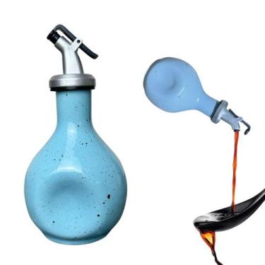 Imagem de Jarra Porta Shoyu Amassadinha 180ml Azul Mesclado Sapporo