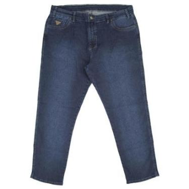 Imagem de Calça Bivik Jeans Extra Grande Azul - Masculino-Masculino