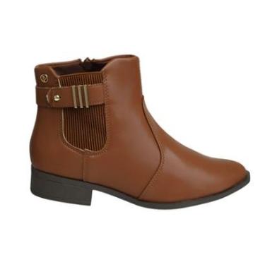 Imagem de Bota Via Uno Feminina Adulto Moderna e Confortável-Feminino