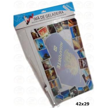 Imagem de Imã de Geladeira Lousa Magnetica Porta Recado c/ Caneta  Modelo 04 - N