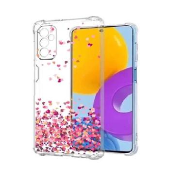 Imagem de Capa Anti Choque Chuva de Coração Para Samsung Galaxy M23 (5G) - R&M A