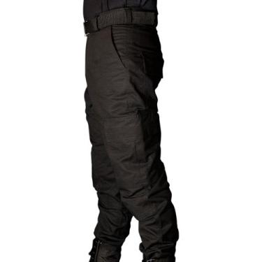 Imagem de Calça tática preta militar ripstop 06 bolsos - uaifardas, G