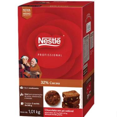 Imagem de Cacau em Pó 1kg Solúvel Nestle 32% Chocolate do Padre - Nestlé