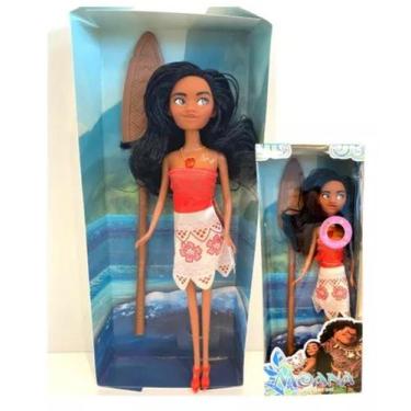 Imagem de Boneca Moana Princesa Brinquedo Infantil Musical - NEIDE BRINQUEDOS