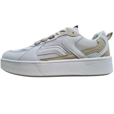 Imagem de Tênis Ramarim Feminino Confortável Casual Plataforma Branco, Californi