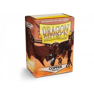 Imagem de Dragon Shield Matte 100 Sleeves Protetor - Copper/Cobre
