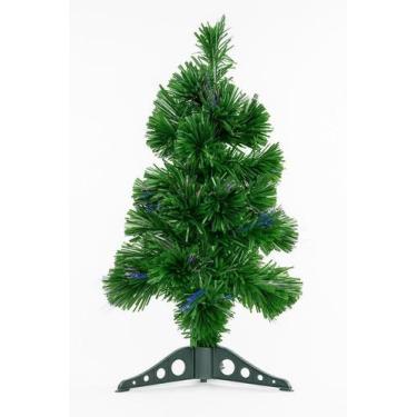 Imagem de Árvore De Natal 60cm Fibraótica Com Led 50 Galhos Bonita - Top Natal