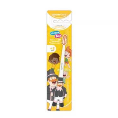 Imagem de Escova de dentes infantil mundo bita 3d - Powerdent, Laranja