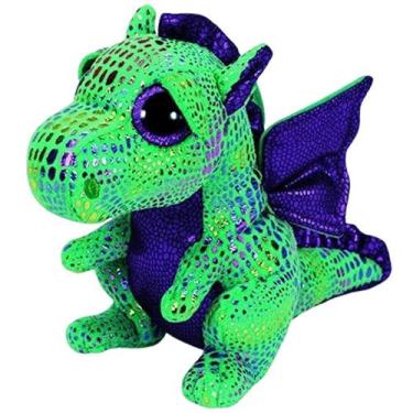 Imagem de Pelúcia Beanie Boos Dragão Cinder com Olhinhos de Glitter - Ty