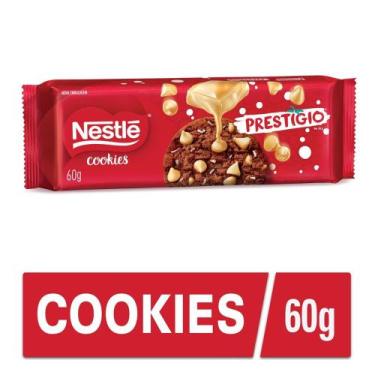 Imagem de Cookie Nestlé Prestígio Gotas Coco e Chocolate 60g
