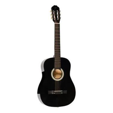Imagem de Violao Aço Acustico Vogga Vca102n Preto Bk
