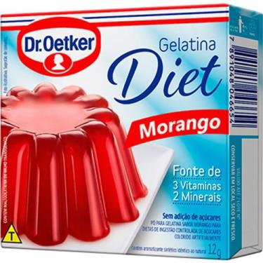 Imagem de Gelatina Diet Morango Dr.Oetker 12g