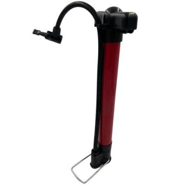 Imagem de Bomba De Ar Pequeno 30cm Encher Pneu Bicicleta Boia Vermelho - BIKE ST