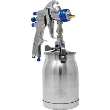 Imagem de Pistola Para Pintura de Sucção, 1,8 mm, com Caneca de Alumínio 1 L e V