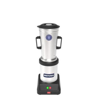 Imagem de Liquidificador Comercial 6l Baixa Rotação 127v Inox - Metvisa, 110V