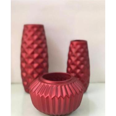 Imagem de Kit de vasos decorativos - LB Presente 