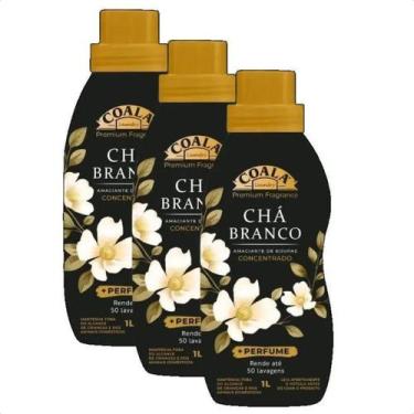 Imagem de Kit 2 Amaciantes Laundry Coala Cha Branco 1L