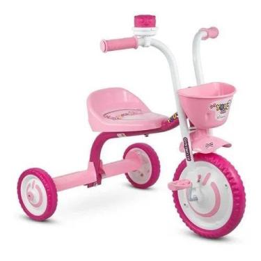 Imagem de Triciclo Meninas Nathor You 3 Girl Rosa