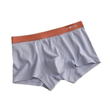 Imagem de Cuecas Boxer De Algodão Para Homens Tamanho plus L-6XL, Lingerie Sexy 