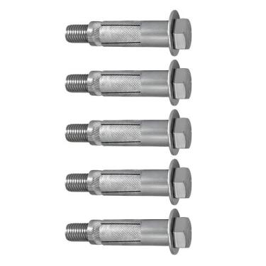 Imagem de Kit 5 Chumbador CBA 5/16x2 1/4 Com Parafuso Porca - ANCORA