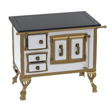 Imagem de Fogao a Lenha Venax GII n 1 Colonial Premium Branco SD