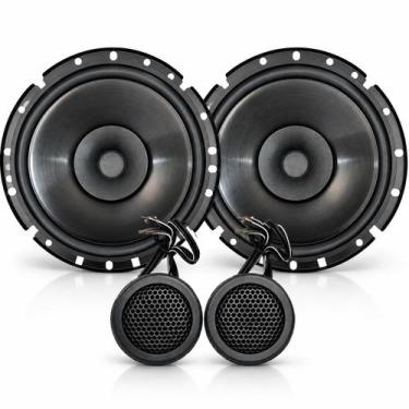 Imagem de Kit Duas vias Falante Bomber Bbr 6 Polegadas + Mini Tweeter