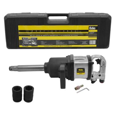 Imagem de Chave De Impacto Pneumática Longa 1 Pol 300Kgf 9Kv Eda