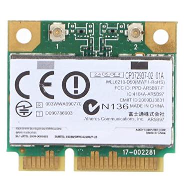 Imagem de Mini adaptador sem fio PCIe, 2,4G PC sem fio PCIe Card Wi-Fi 802.11 B / G / N PCI Express Mini placa de rede para WIN98, para ME, para NT, para 2000, para Vista, para win7