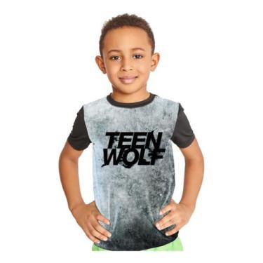 Imagem de Camiseta Infantil Brasão Logo Teen Wolf Ref:511 - Smoke