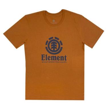 Imagem de Camiseta Element Vertical Color Laranja
