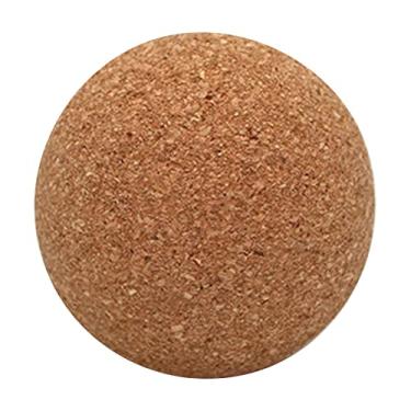 Imagem de Tachiuwa Bola de massagem de cortiça diâmetro 5cm 6cm massagem nas massageador de pés bola de para instrutores de fitness bola de massagem manual, 5cm
