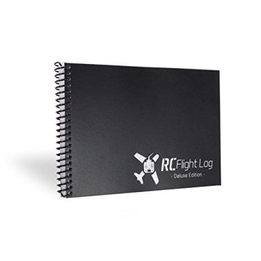 Imagem de RC Flight Log Deluxe Edition Logbook for Remote Control Airplane Helicopter Quadcopter