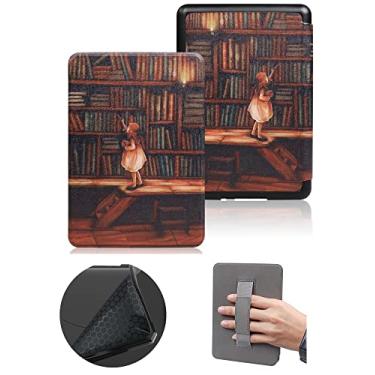 Imagem de Capa macia com alça de mão para a 11ª geração do Kindle lançado em 2022, capa à prova de quedas com função de despertar automático - não para a 11ª geração do Kindle Paperwhite