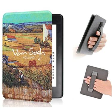 Imagem de Capa compatível com a 11ª geração do Kindle lançado em 2022, modelo (C2V2L3). Capa à prova de queda com alça de mão e despertar para hibernar automático, não para Kindle Paperwhite de 11ª geração