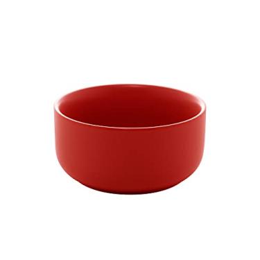 Imagem de CJ 3 PETISQUEIRAS PORCELANA NÓRDICA VERMELHO MATT 11x5cm