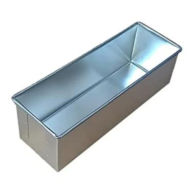 Imagem de 10 Formas P/Pão De Forma 500g Sem Tampa Alumínio 30x10x10cm